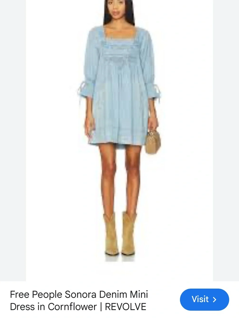 Free People light blue